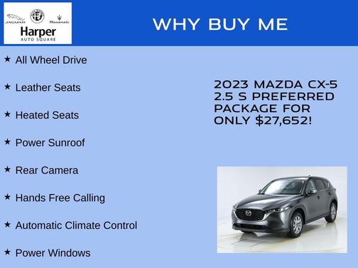 Machine Gray Metallic 2023 Mazda CX-5 2.5 S Preferred Package