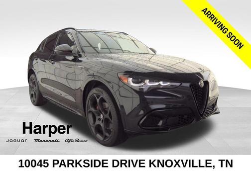 Vulcano Black Metallic 2024 Alfa Romeo Stelvio Veloce