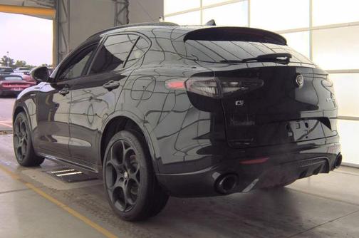 Vulcano Black Metallic 2024 Alfa Romeo Stelvio Veloce