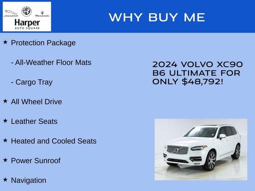 2024 Volvo XC90 B6 Ultimate Bright Theme 7-Seater