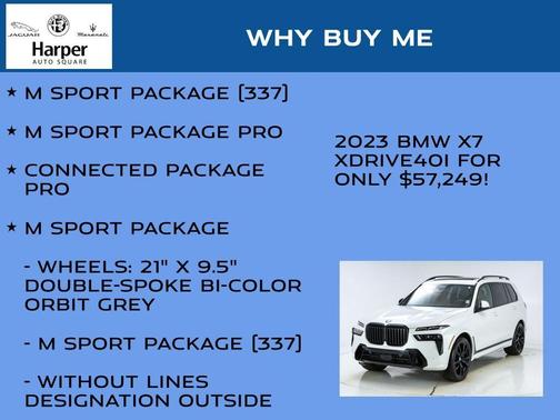 2023 BMW X7 xDrive40i