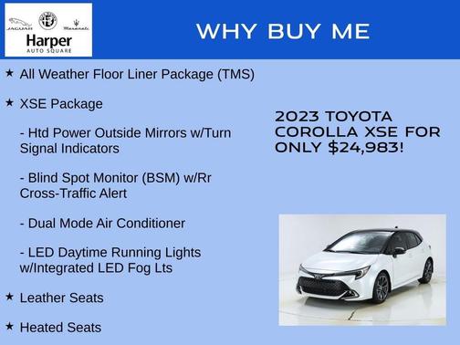 2023 Toyota Corolla Hatchback XSE
