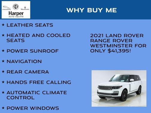 2021 Land Rover Range Rover Westminster