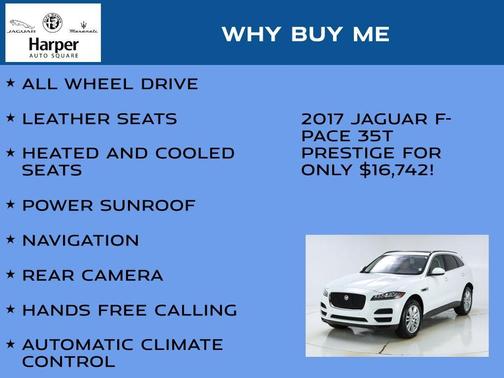 2017 Jaguar F-PACE 35t Prestige