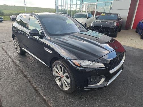 Santorini Black 2019 Jaguar F-PACE S