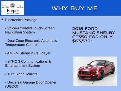 2018 Ford Shelby GT350 Base