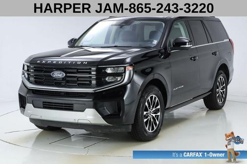 Agate Black Metallic 2025 Ford Expedition Platinum