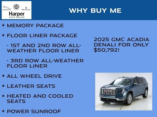 2025 GMC Acadia Denali