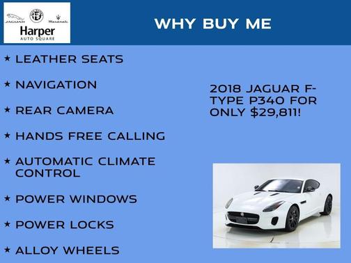 2018 Jaguar F-TYPE 340HP