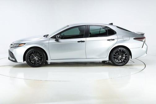 Celestial Silver Metallic 2021 Toyota Camry SE Nightshade