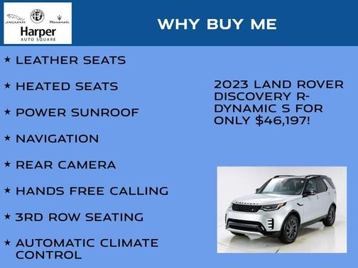 2023 Land Rover Discovery P360 S R-Dynamic