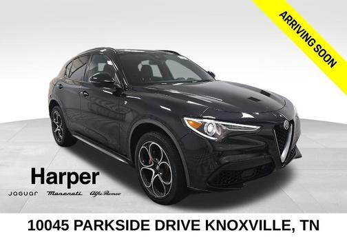 Vulcano Black Metallic 2023 Alfa Romeo Stelvio Ti