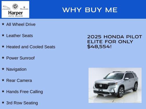2025 Honda Pilot Elite