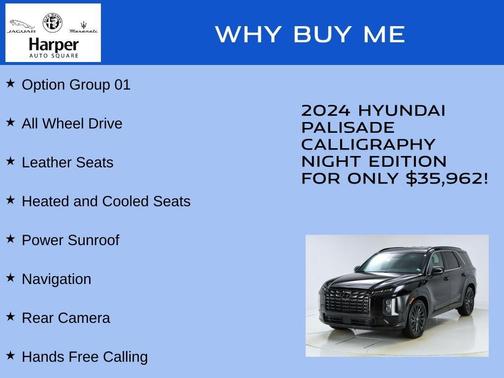 2024 Hyundai PALISADE Calligraphy Night Edition