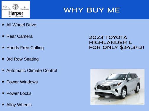 Celestial Silver Metallic 2023 Toyota Highlander L
