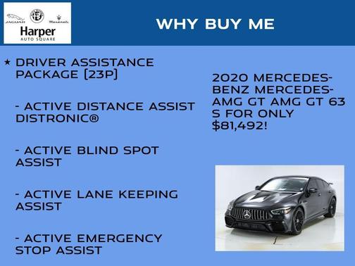 2020 Mercedes-Benz AMG GT 63 S 4-Door