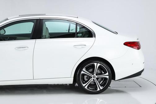 White 2025 Mercedes-Benz C-Class C 300