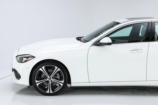 White 2025 Mercedes-Benz C-Class C 300