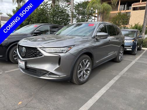 Liquid Carbon Metallic 2024 Acura MDX