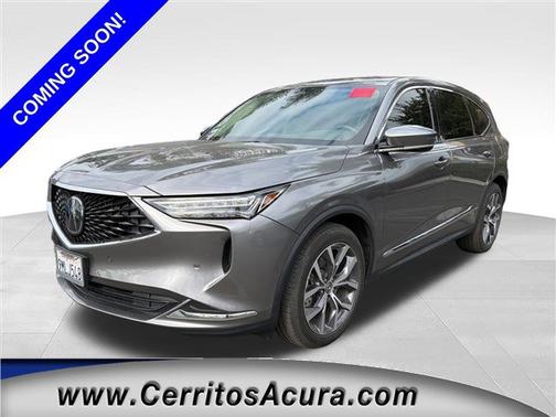 Liquid Carbon Metallic 2024 Acura MDX