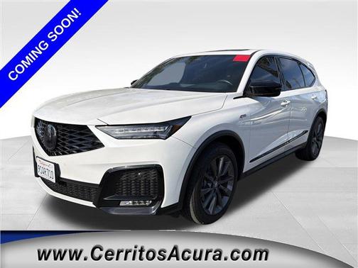 Platinum White Pearl 2025 Acura MDX