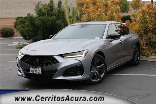 Lunar Silver Metallic 2023 Acura TLX