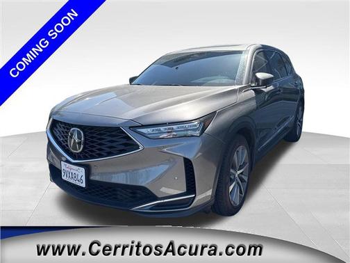 Liquid Carbon Metallic 2025 Acura MDX
