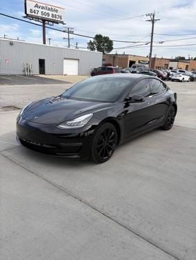 Solid Black 2020 Tesla Model 3 Long Range