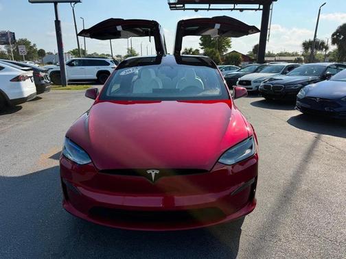 Red Multi-Coat 2023 Tesla Model X Plaid AWD