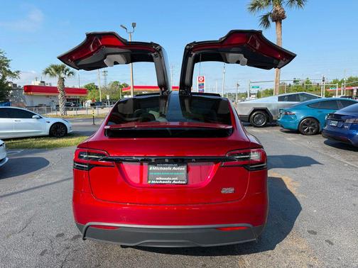 Red Multi-Coat 2023 Tesla Model X Plaid AWD
