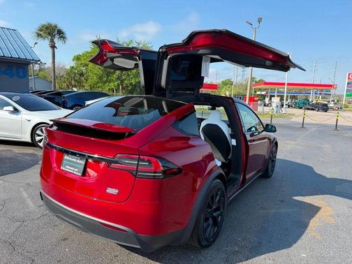 Red Multi-Coat 2023 Tesla Model X Plaid AWD