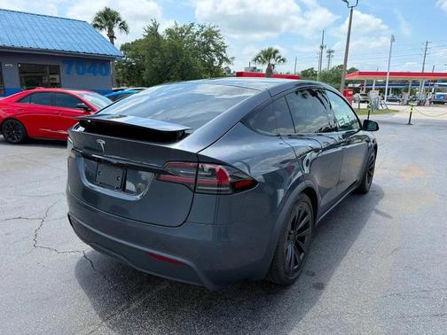 Gray 2022 Tesla Model X **MODELX AWD 7 PASSENGERS**