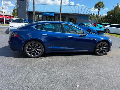 Deep Blue Metallic 2021 Tesla Model S Long Range Plus