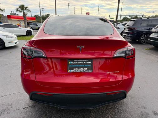 Red Multi-Coat 2023 Tesla Model Y **MODEL Y AWD**FULL SELF DRIVING 08/26**