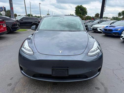 Gray 2023 Tesla Model Y Long Range AWD