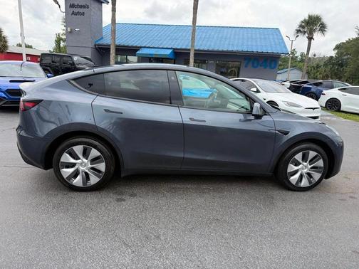 Gray 2023 Tesla Model Y Long Range AWD