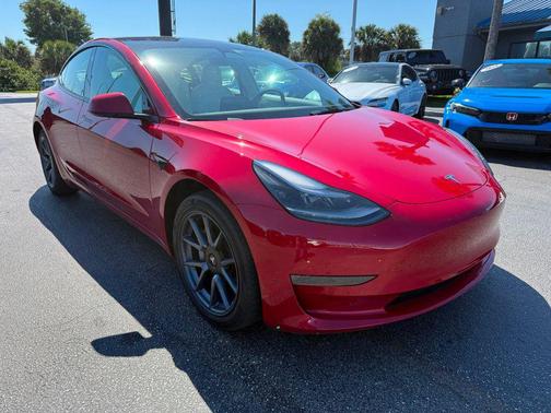Red Multi-Coat 2023 Tesla Model 3 Standard Range