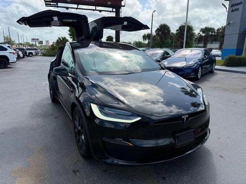 Solid Black 2023 Tesla Model X AWD
