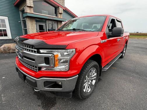 Red 2018 Ford F-150 XLT