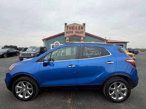 Coastal Blue Metallic 2018 Buick Encore Premium