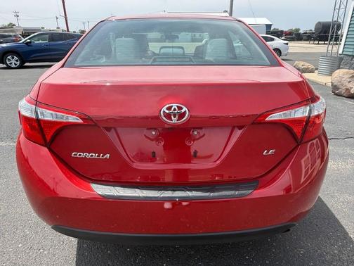 Barcelona Red Metallic 2016 Toyota Corolla LE