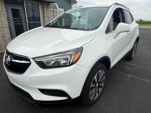 White 2022 Buick Encore Preferred