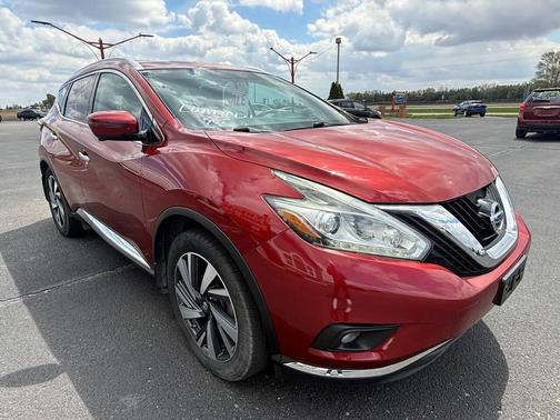 Cayenne Red Metallic 2016 Nissan Murano Platinum