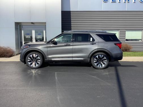 Carbonized Gray Metallic 2026 Ford Explorer Platinum