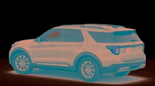 Space White Metallic 2026 Ford Explorer Active