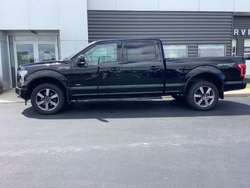 Shadow Black 2017 Ford F-150 Lariat