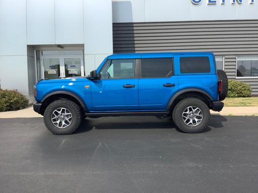 Velocity Blue 2025 Ford Bronco Badlands