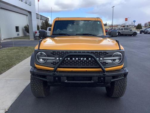 Orange 2022 Ford Bronco Badlands