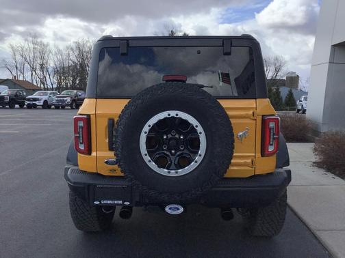 Orange 2022 Ford Bronco Badlands