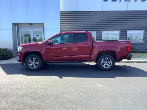 Burgundy Velvet 2017 Chevrolet Colorado Z71
